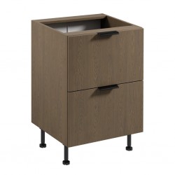 Virtuvės spintelė SORENTO D60S2 be vidinio stalčiaus (Baltic Storm/Baltic Storm)